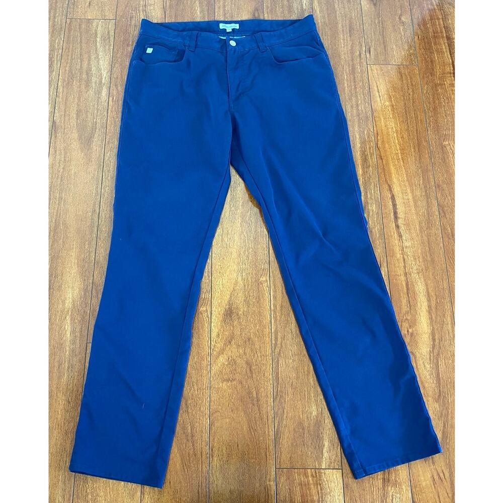 Men Peter Millar Eb66 Performance Five-Pocket Nav… - image 2